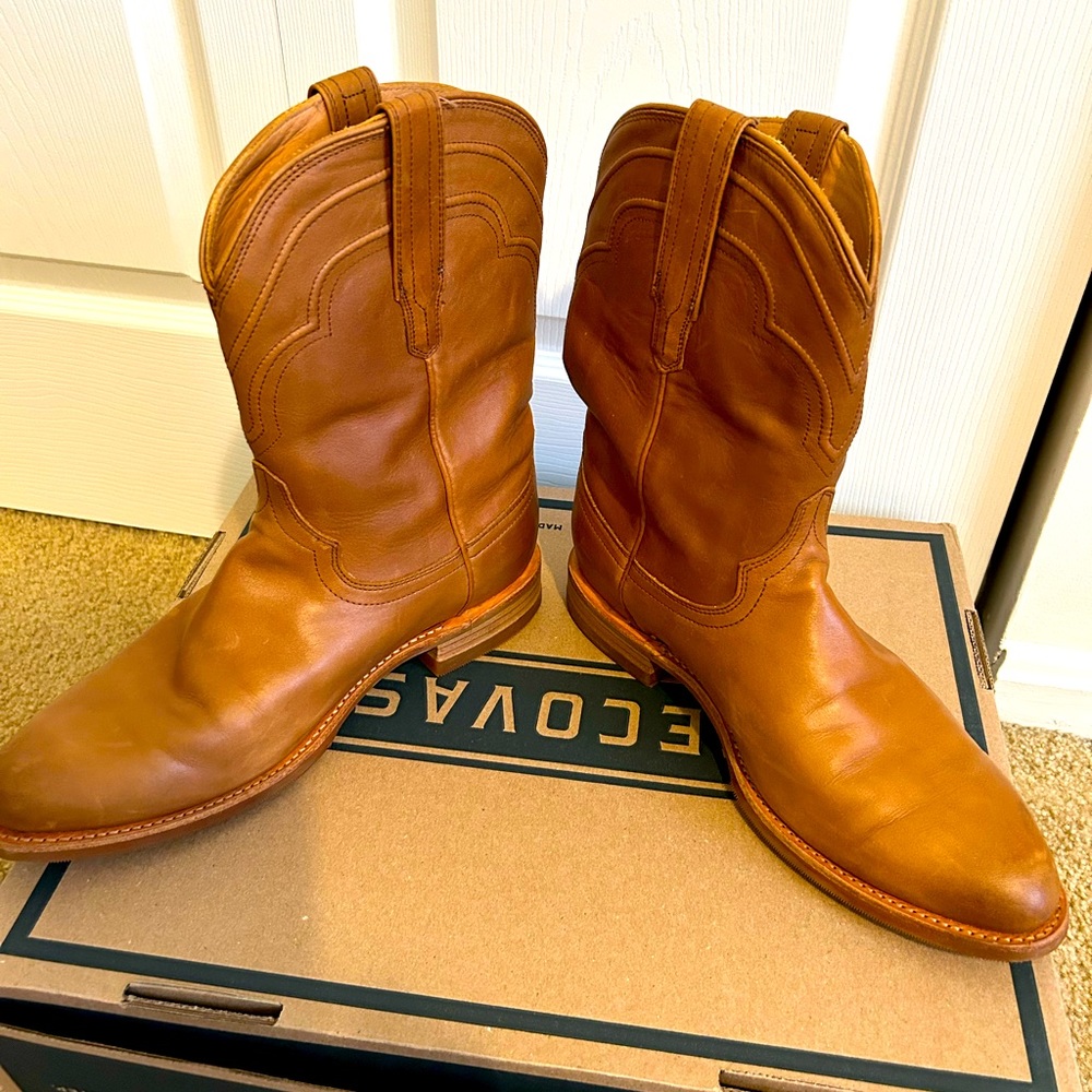 Tecovas Jake Cowboy Roper Boots 10.5D